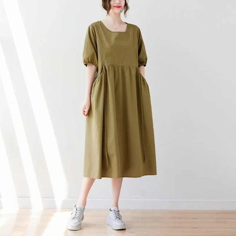 Aiko Casual A-Line Dress
