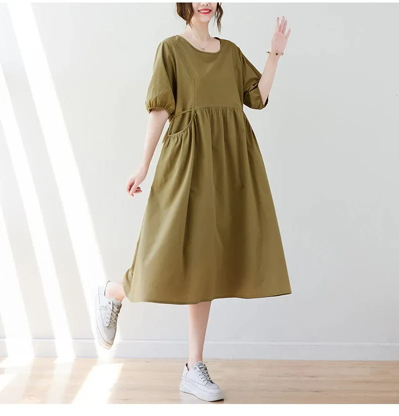 Aiko Casual A-Line Dress