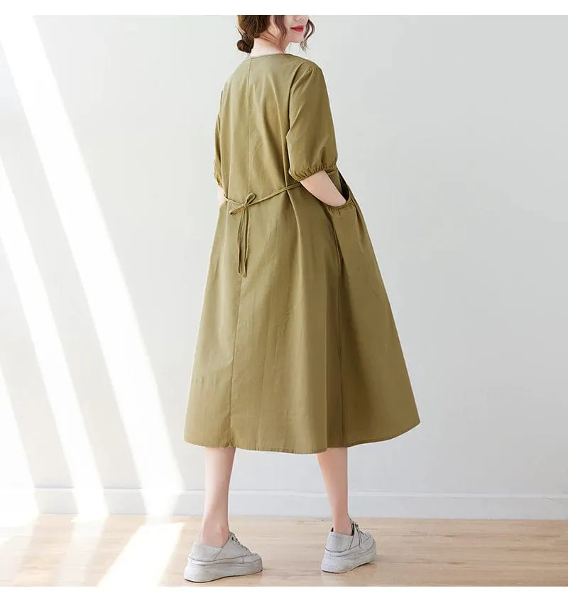 Aiko Casual A-Line Dress