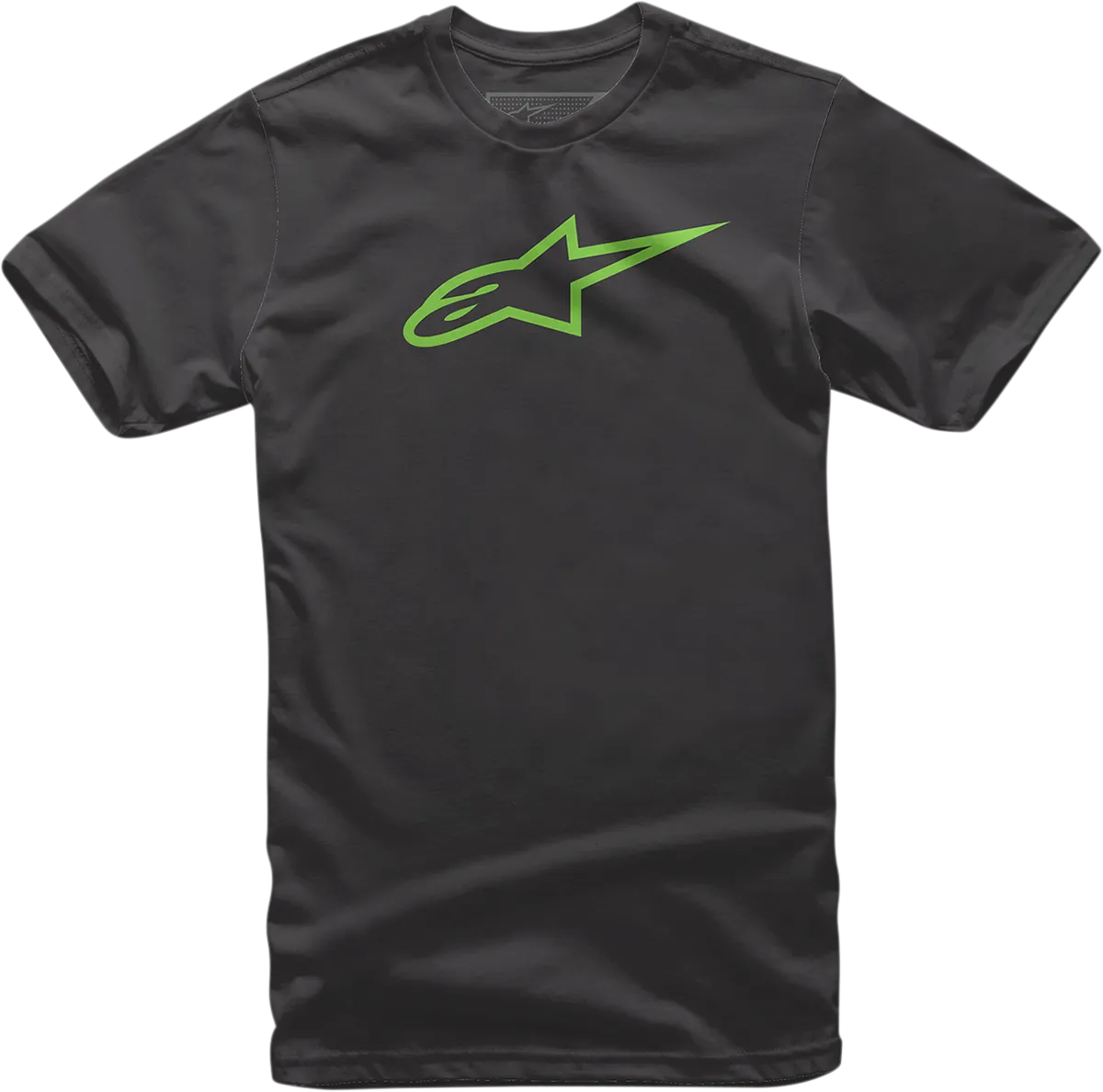 ALPINESTARS Ageless T-Shirt - Black/Green - Medium 1032720301060M