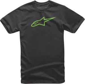 ALPINESTARS Ageless T-Shirt - Black/Green - Medium 1032720301060M
