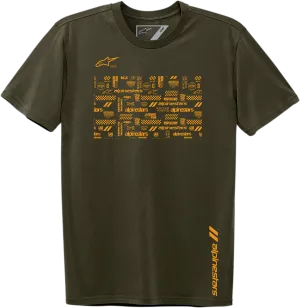 ALPINESTARS Chaotic T-Shirt - Military Green - Medium 123072109690M