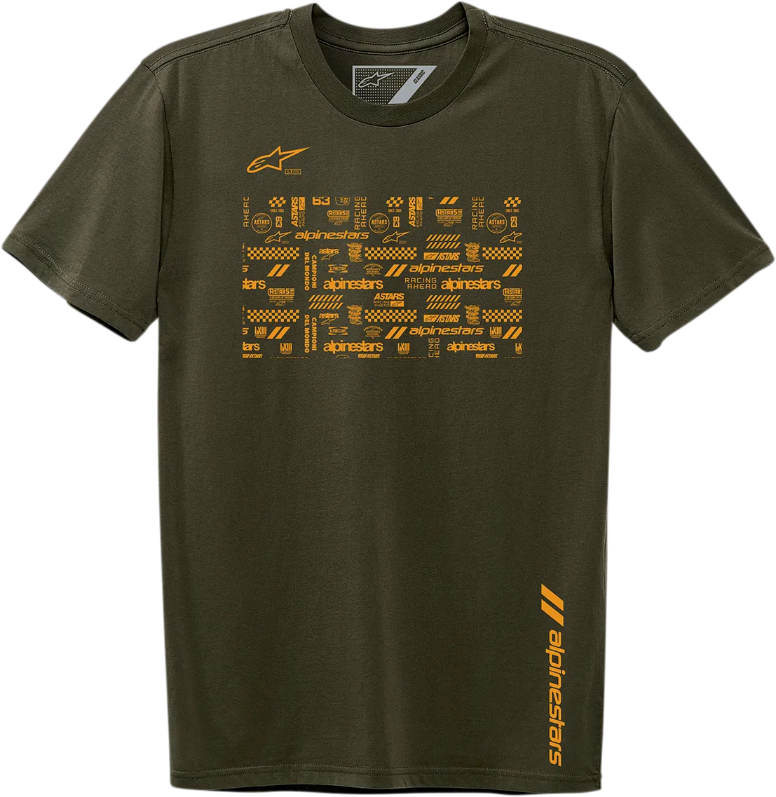 ALPINESTARS Chaotic T-Shirt - Military Green - Medium 123072109690M