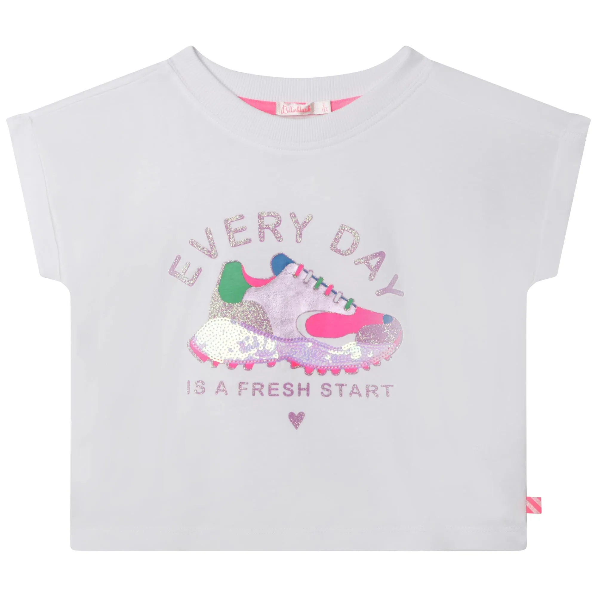 BILLIEBLUSH SNEAKER GRAPHIC T-SHIRT