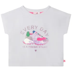BILLIEBLUSH SNEAKER GRAPHIC T-SHIRT