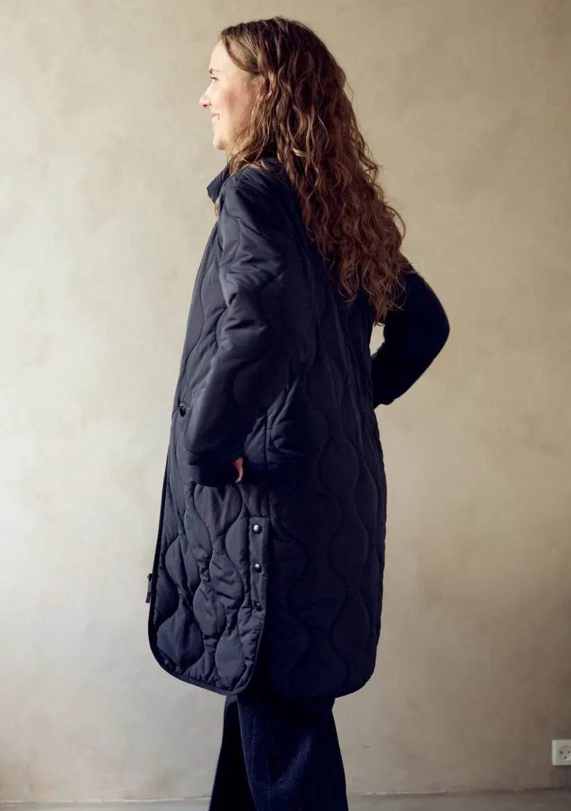 Black Didi New Quilted Jacket