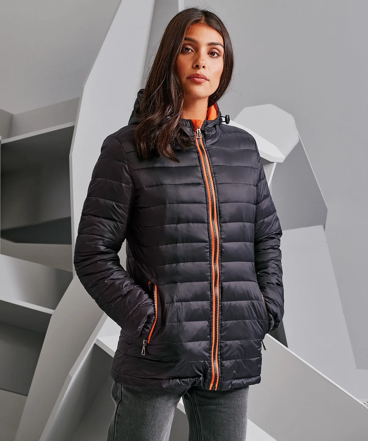 Black/Black* - Women's padded jacket
