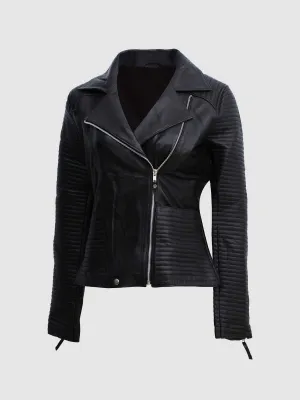 Classic Black Biker Jacket