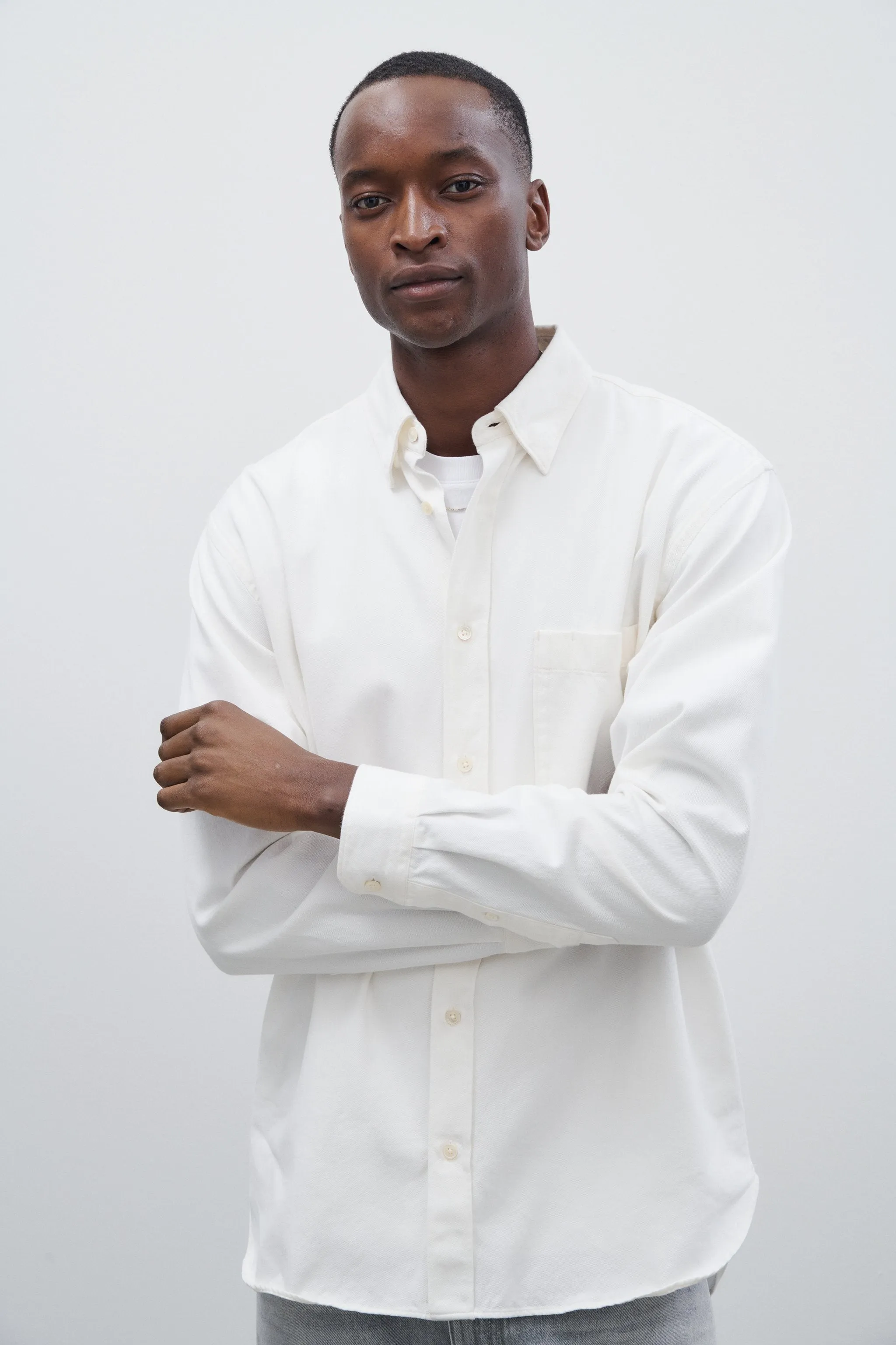 CLOSED MENS FORMAL ARMY SHIRT - 2 COLORS