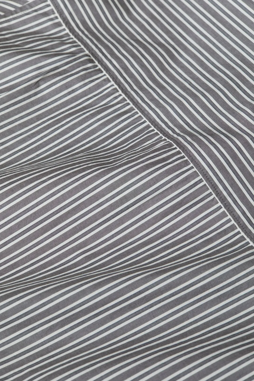 CLOSED MENS STRIPED SHIRT - TEAK WOOD