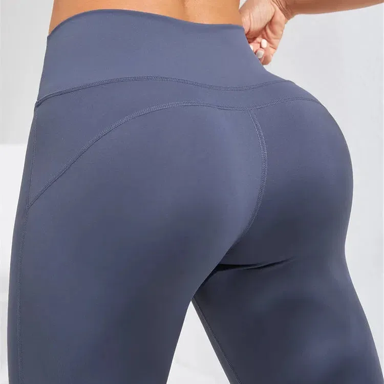 Flare Leggings Yoga Women High Waist Wide Leg Pants Slim Fit
