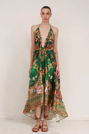 Green Multiway Maxi Dress