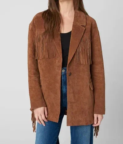 Jacket with Fringe