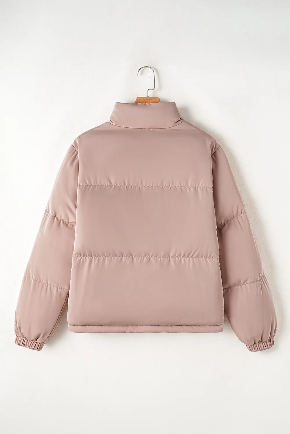 Kamila Zipper Quilted Puffer Jacket