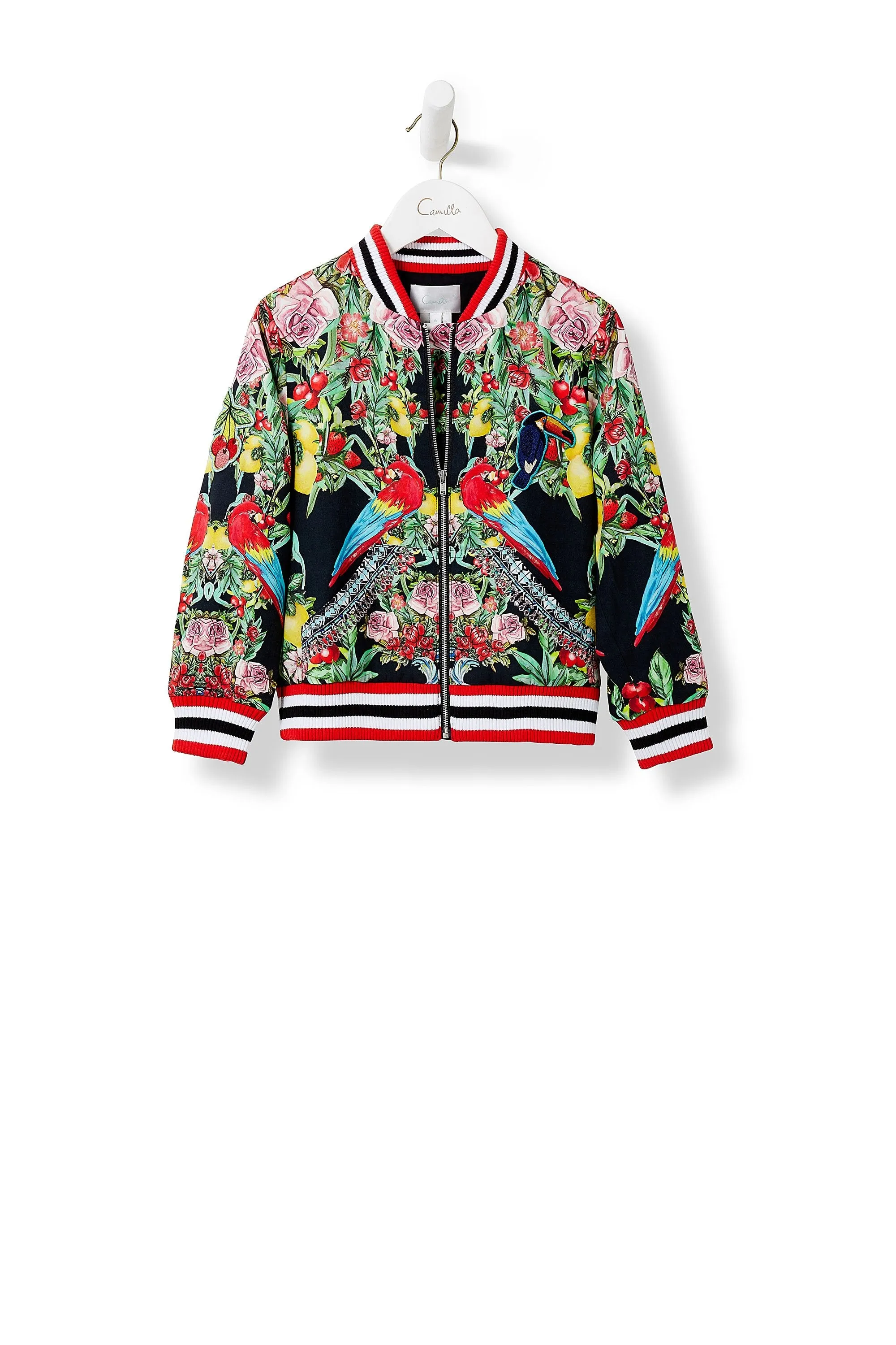 KIDS BOMBER JACKET TOUCAN PLAY
