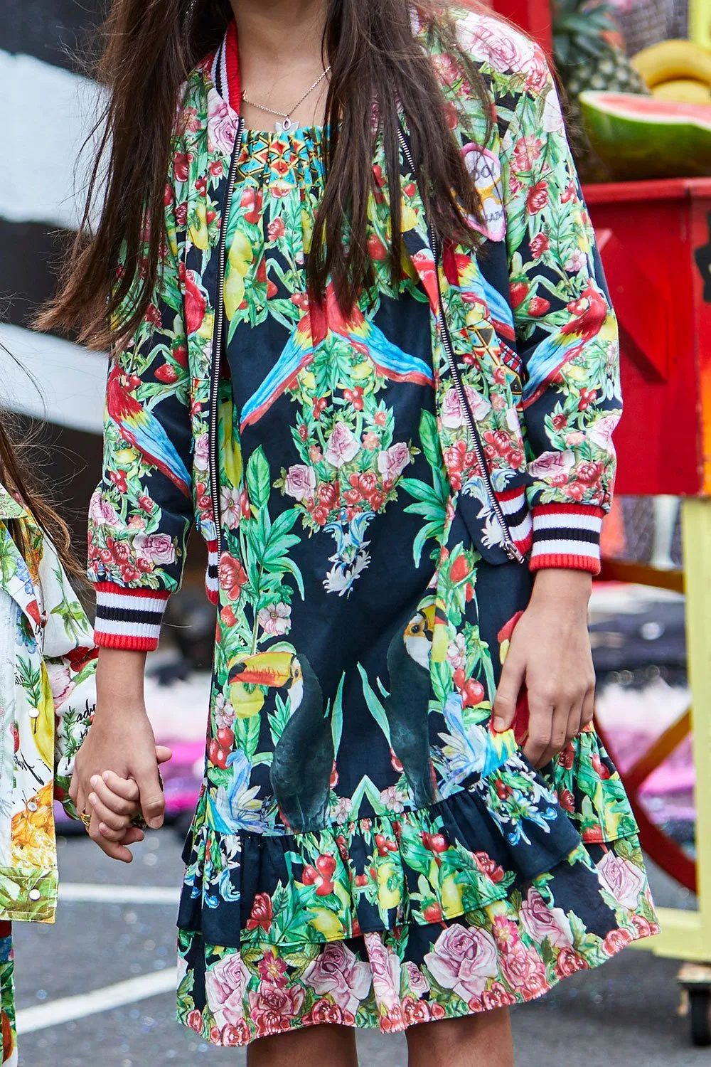 KIDS BOMBER JACKET TOUCAN PLAY