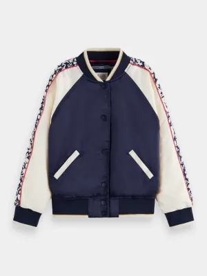 Kids - Oversized reversible bomber jacket
