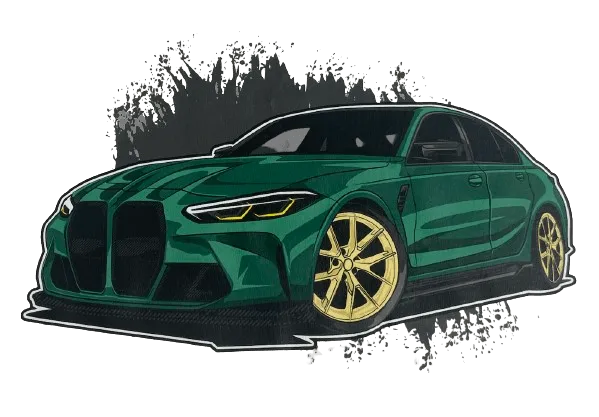 Kies Motorsports G80 M3 Outline T Shirt