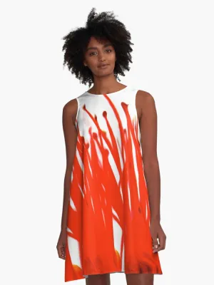 “Lehua Hula Sisters" A Line Dress