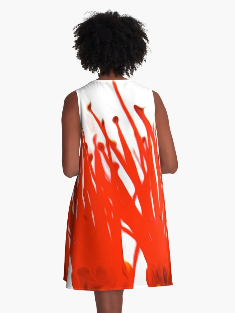 “Lehua Hula Sisters" A Line Dress
