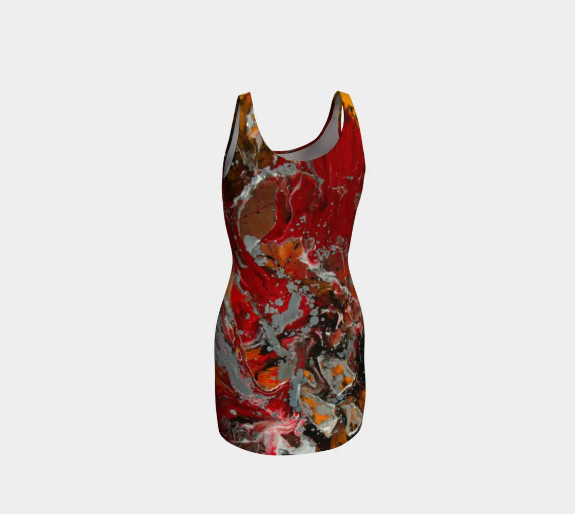 Masked Marauder Fitted Dress
