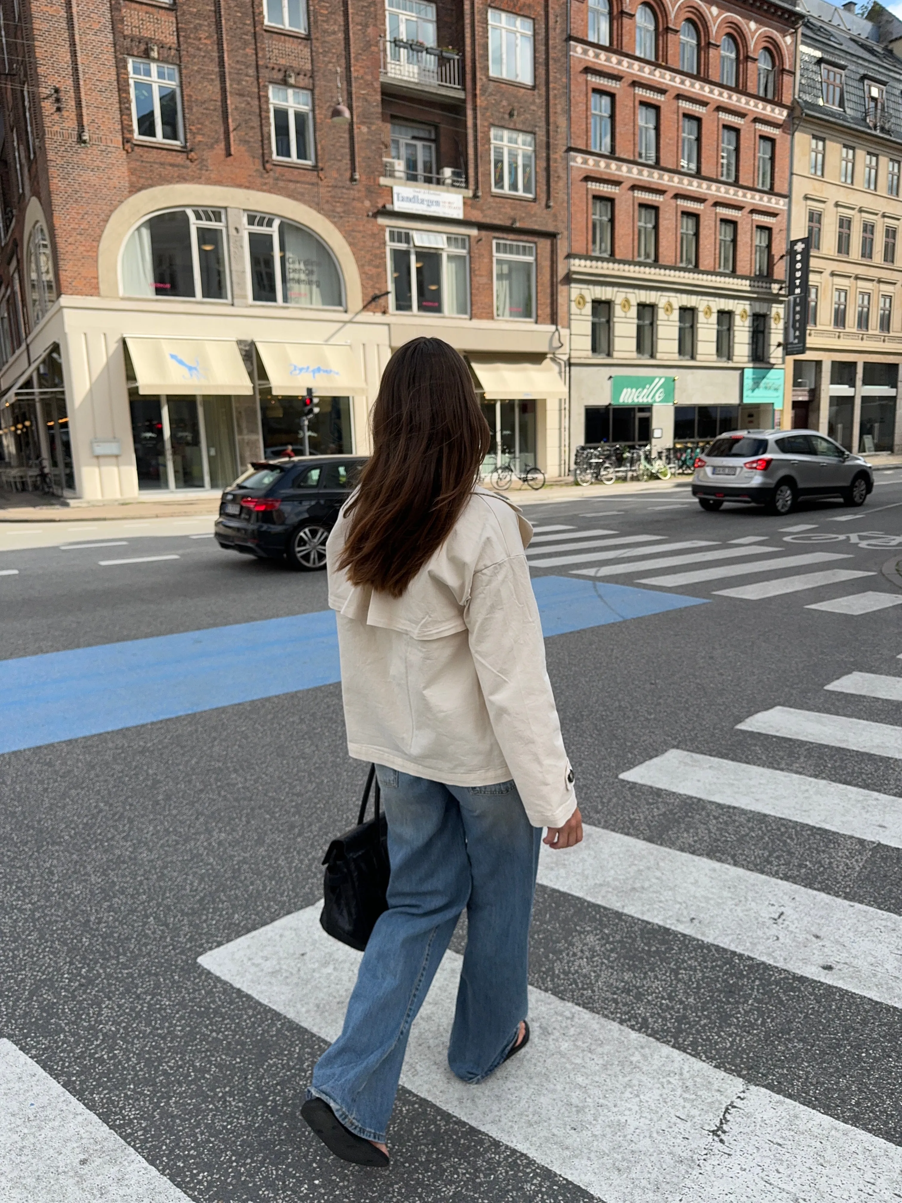 Mathilde Ravn trench coat - Sand