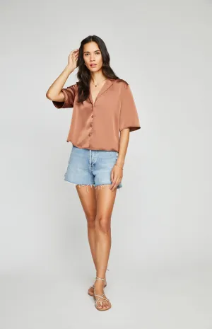 Moxie Button Up Tee