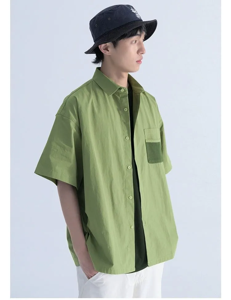 Neat Pocket Button-Up Shirt