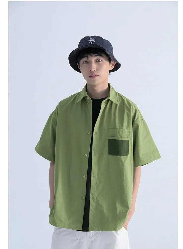 Neat Pocket Button-Up Shirt