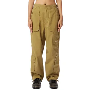 OBEY RAINE UTILITY CARGO PANT // OLIVE OIL