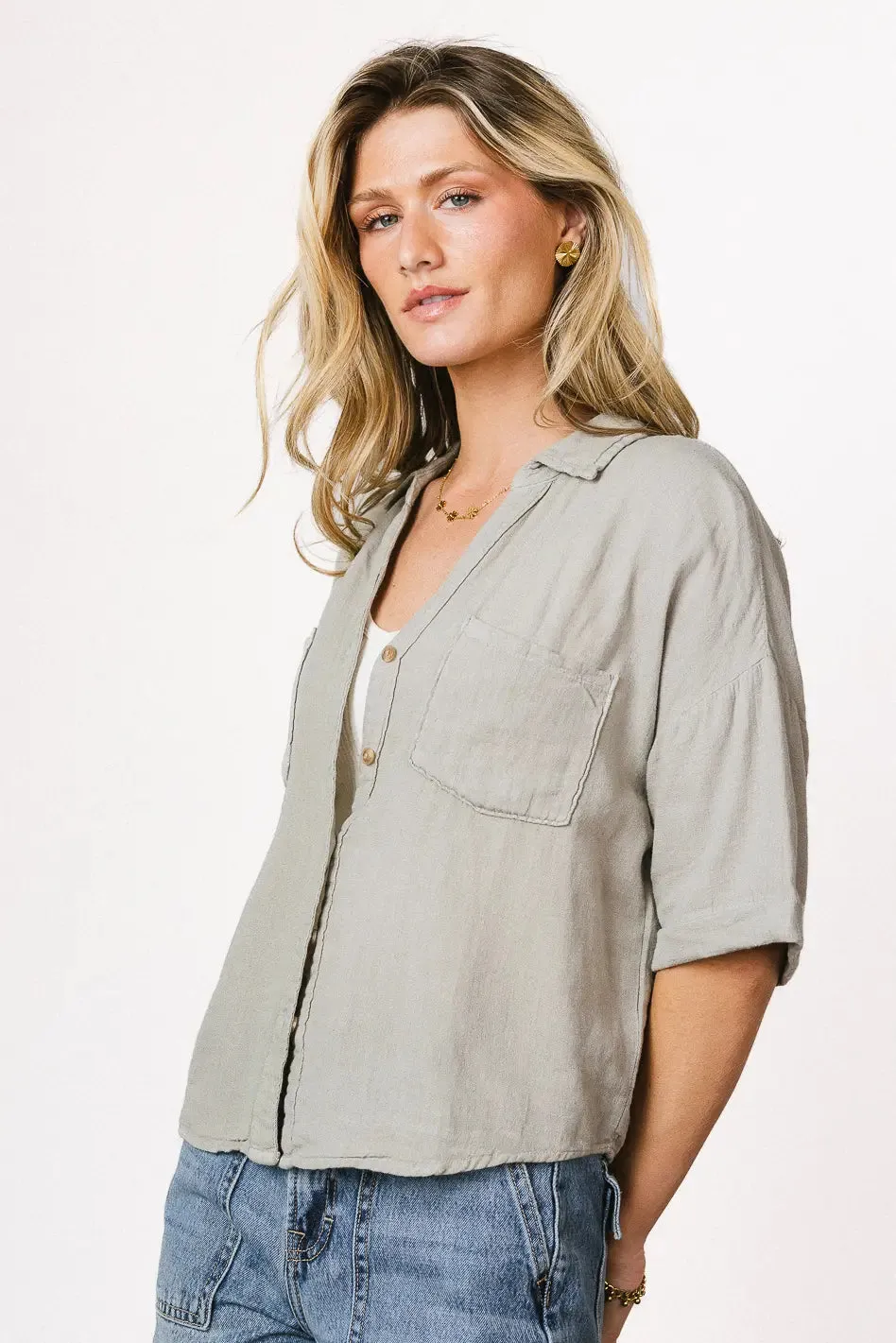 Odessa Button Up - FINAL SALE