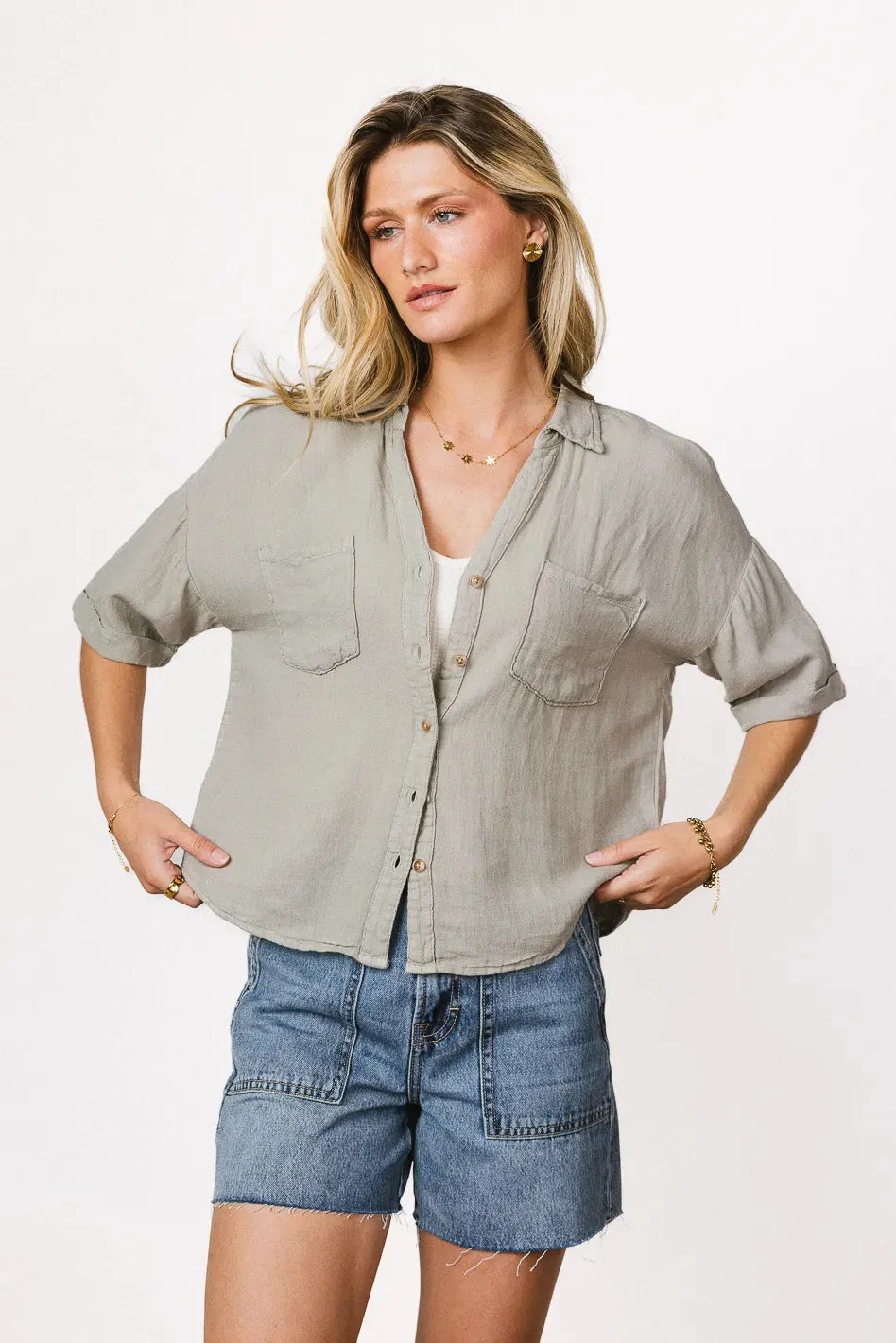 Odessa Button Up - FINAL SALE