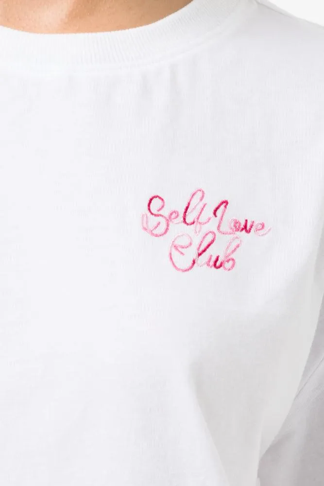 Oversized Short Sleeve T-Shirt White