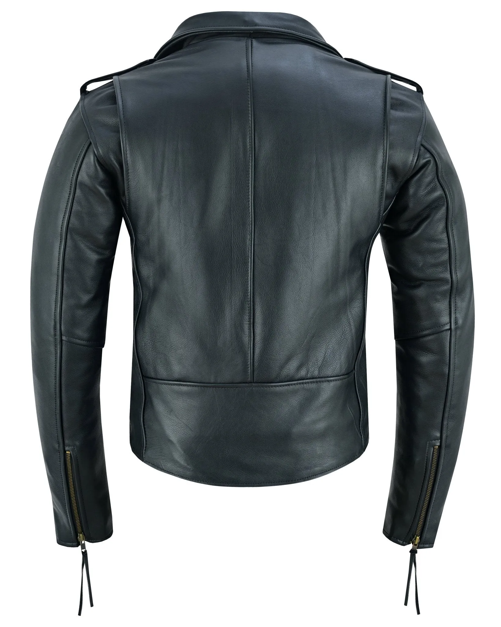 Premium Leather Terminator Marlon Brando Biker Motorcycle Jacket