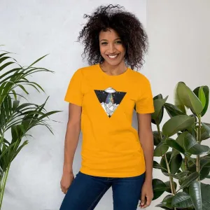 Psychedelic Alien Invasion Women's Graphic T-Shirt