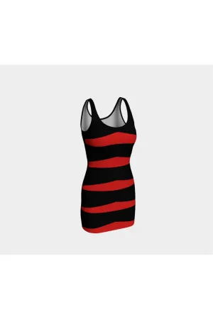 Red Hot Bodycon Dress