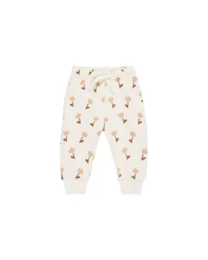 Relaxed Fleece Sweatpant || Tulips