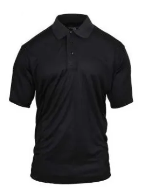 Rothco Mens Moisture Wicking Security Short Sleeve Polo Shirt - Size 2XL
