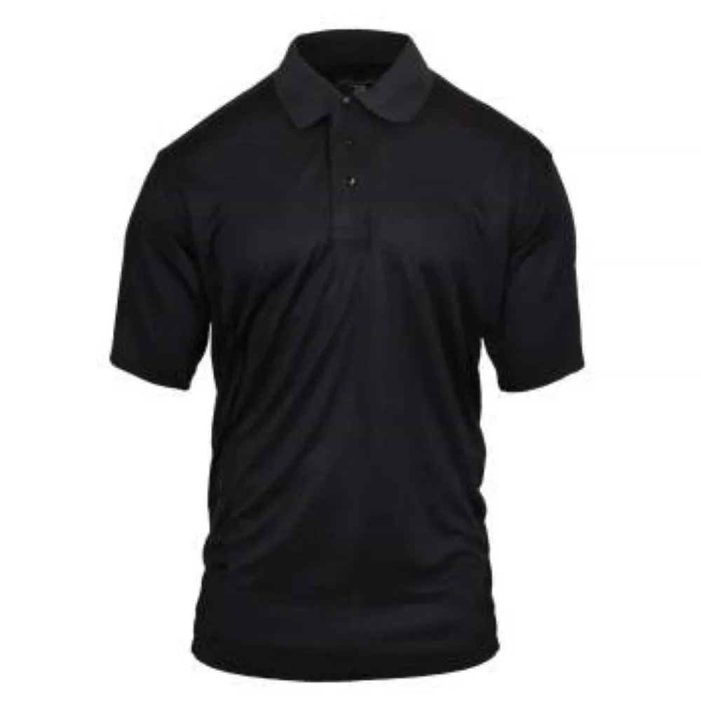 Rothco Mens Moisture Wicking Security Short Sleeve Polo Shirt - Size S - XL