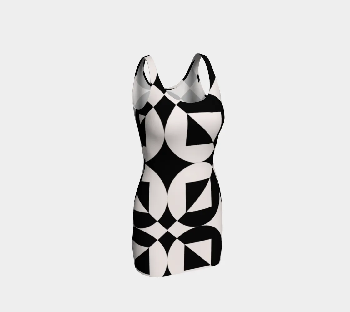 Sacred Geometry Bodycon Dress