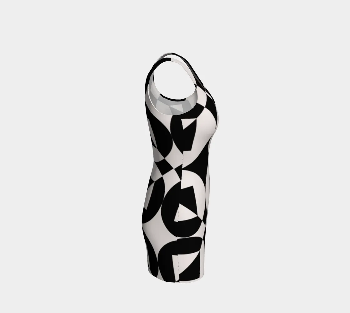 Sacred Geometry Bodycon Dress