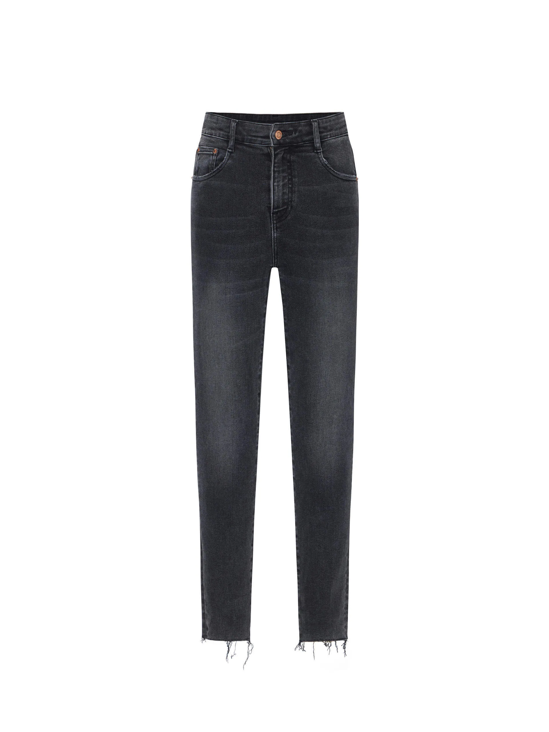 Skinny Raw Details Jeans