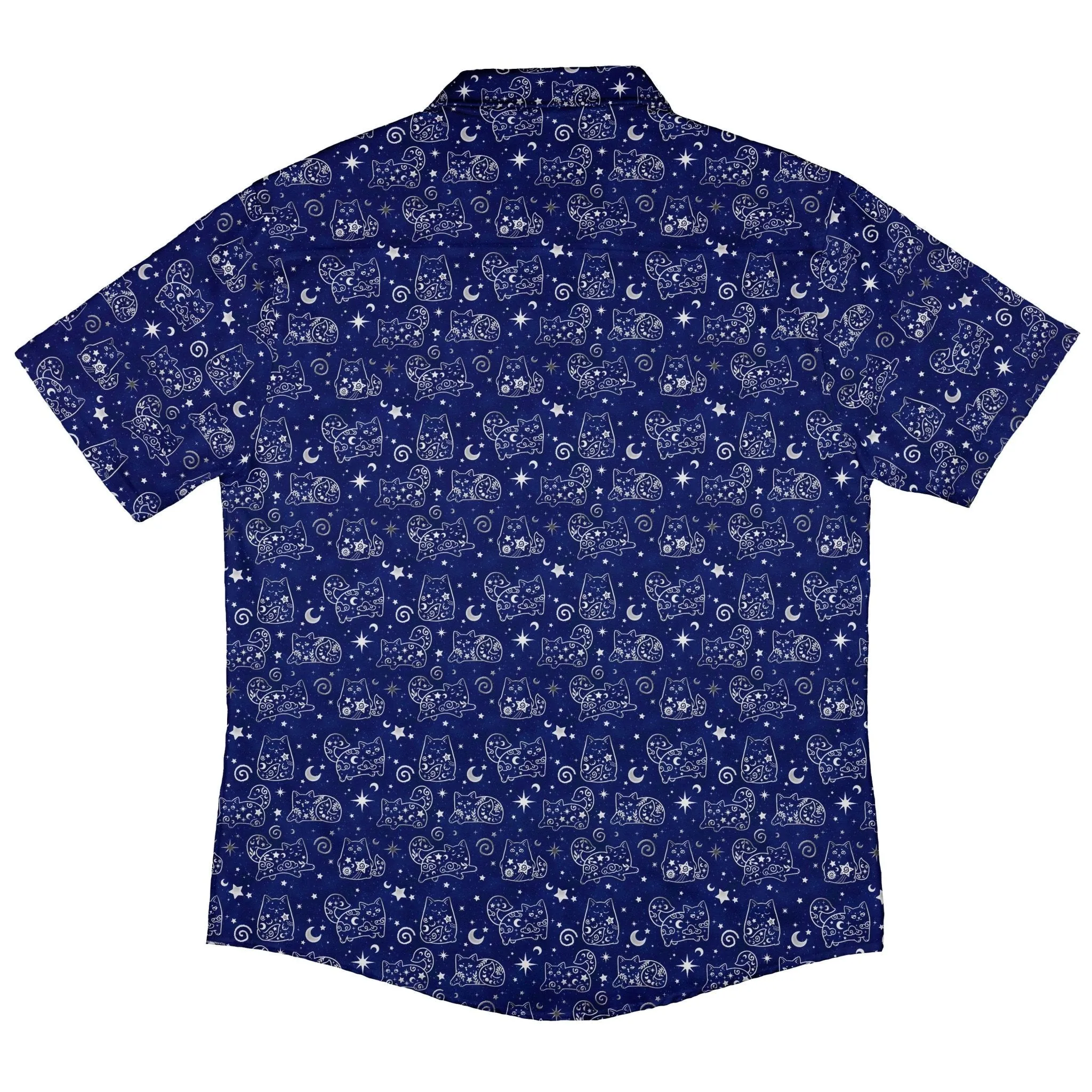 Star Cats Button Up Shirt