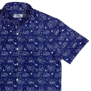 Star Cats Button Up Shirt