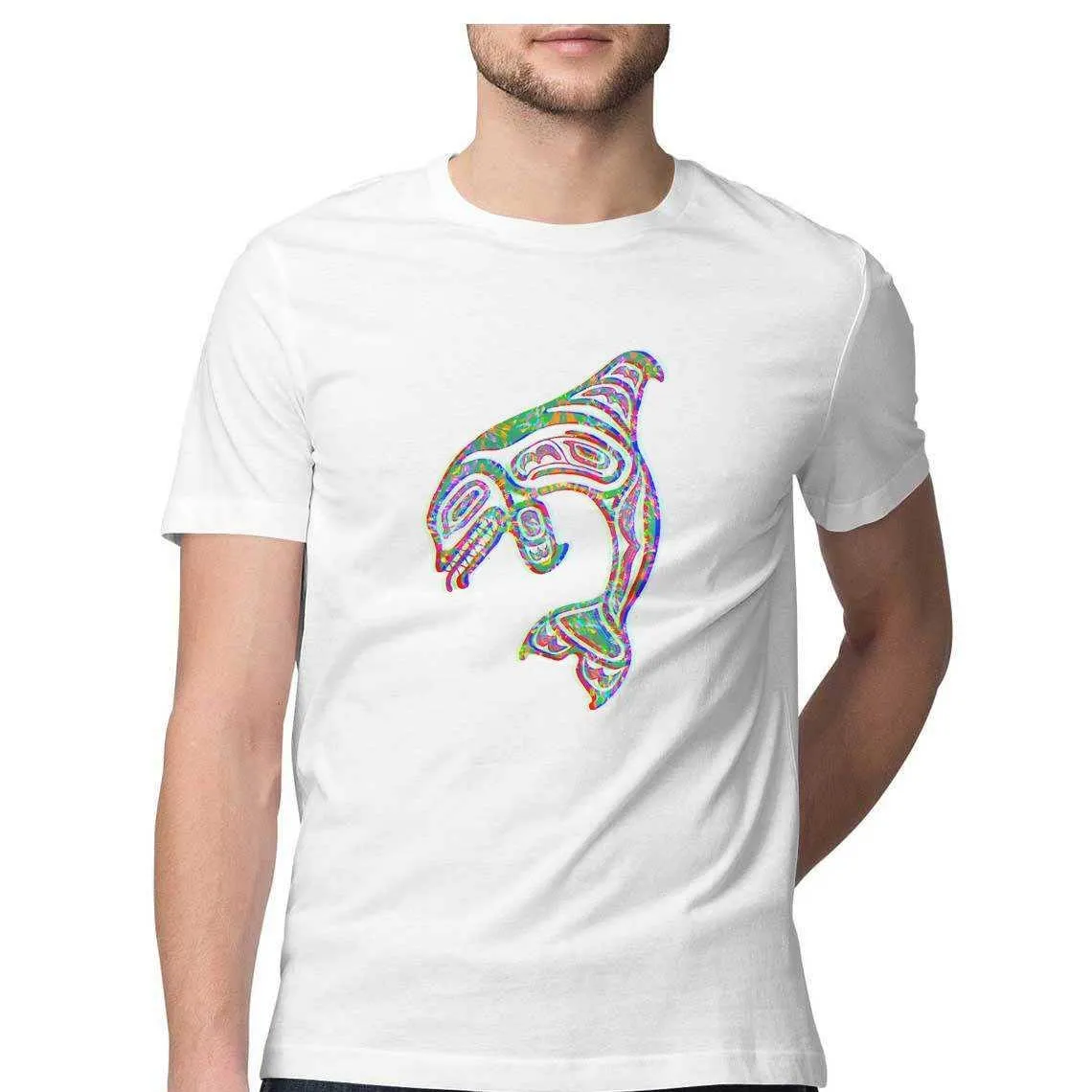 The Dolphin that Blocked a Rainbow Men's T-Shirt