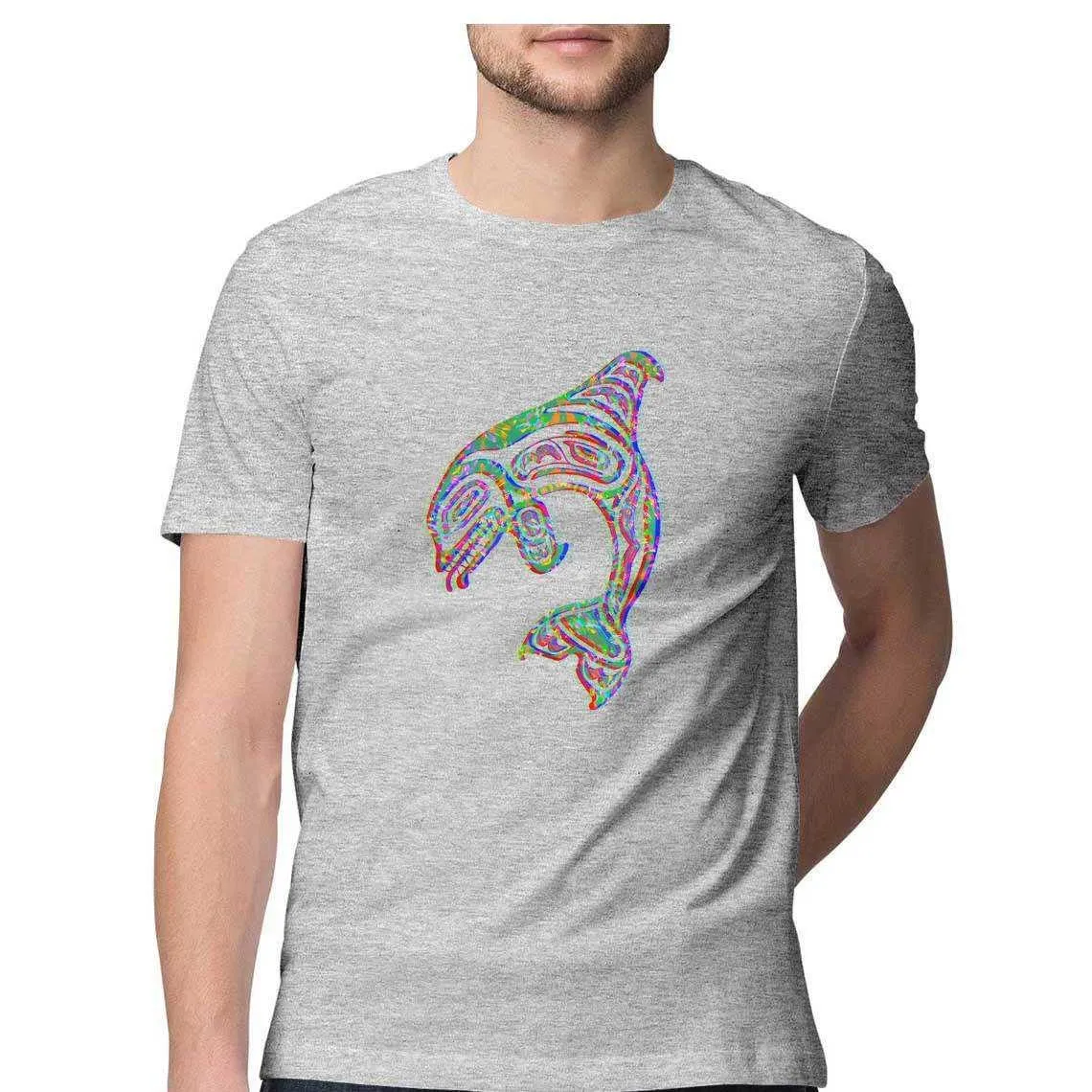 The Dolphin that Blocked a Rainbow Men's T-Shirt