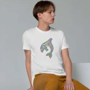 The Dolphin that Blocked a Rainbow Men's T-Shirt
