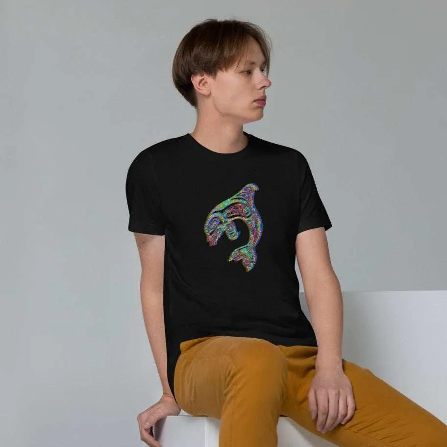 The Dolphin that Blocked a Rainbow Men's T-Shirt