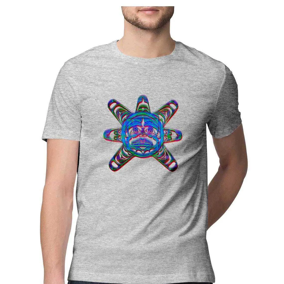 The Sun God of the Aztec Empire Men's T-Shirt