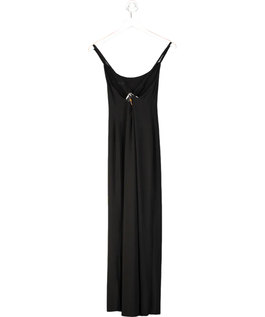 Urban Outfitters Black Madera Maxi Dress UK S
